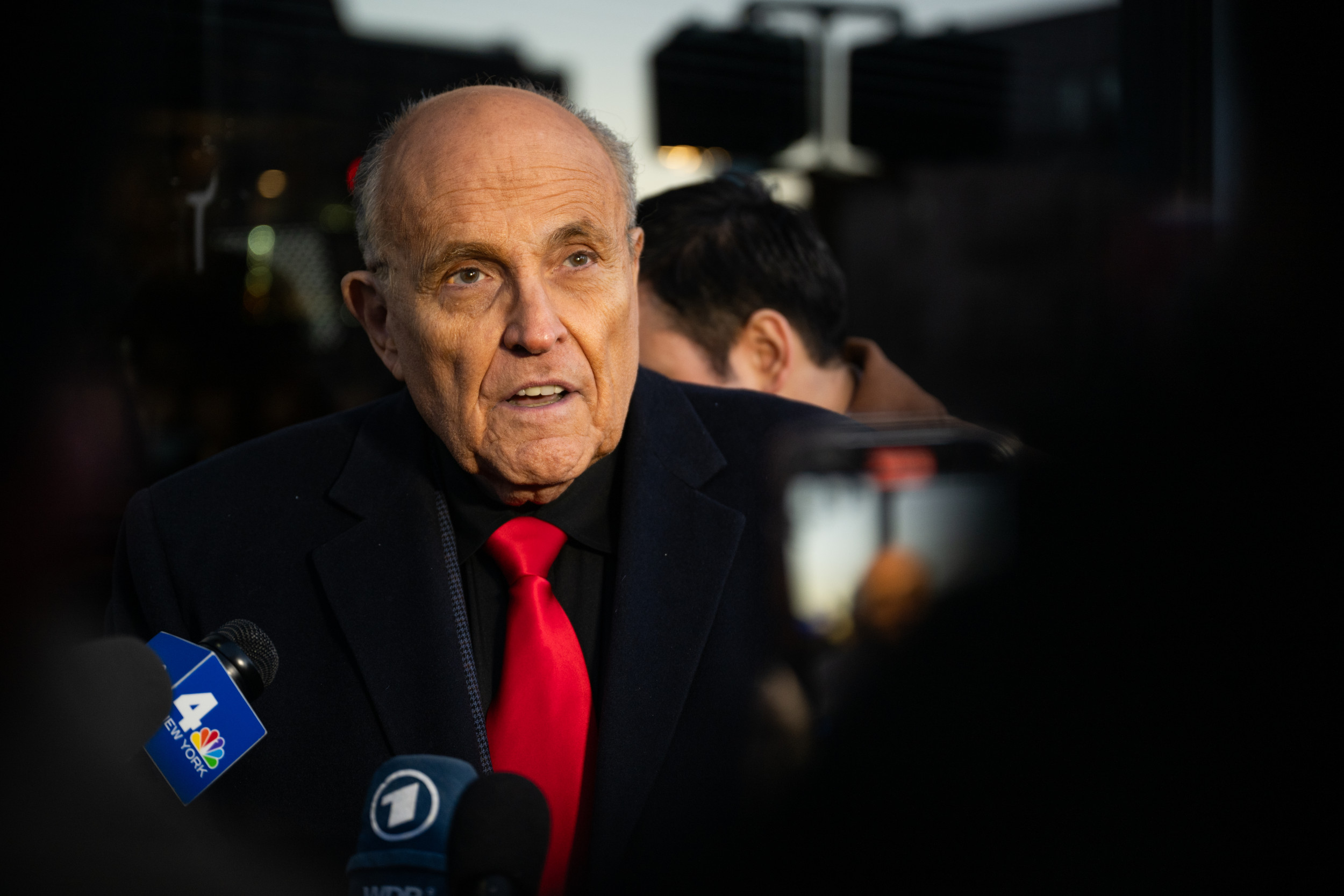 Rudy Giuliani Blasts Trump Campaign Over Failure To Pay Him Newsweek   Rudy Giuliani New Hampsire 