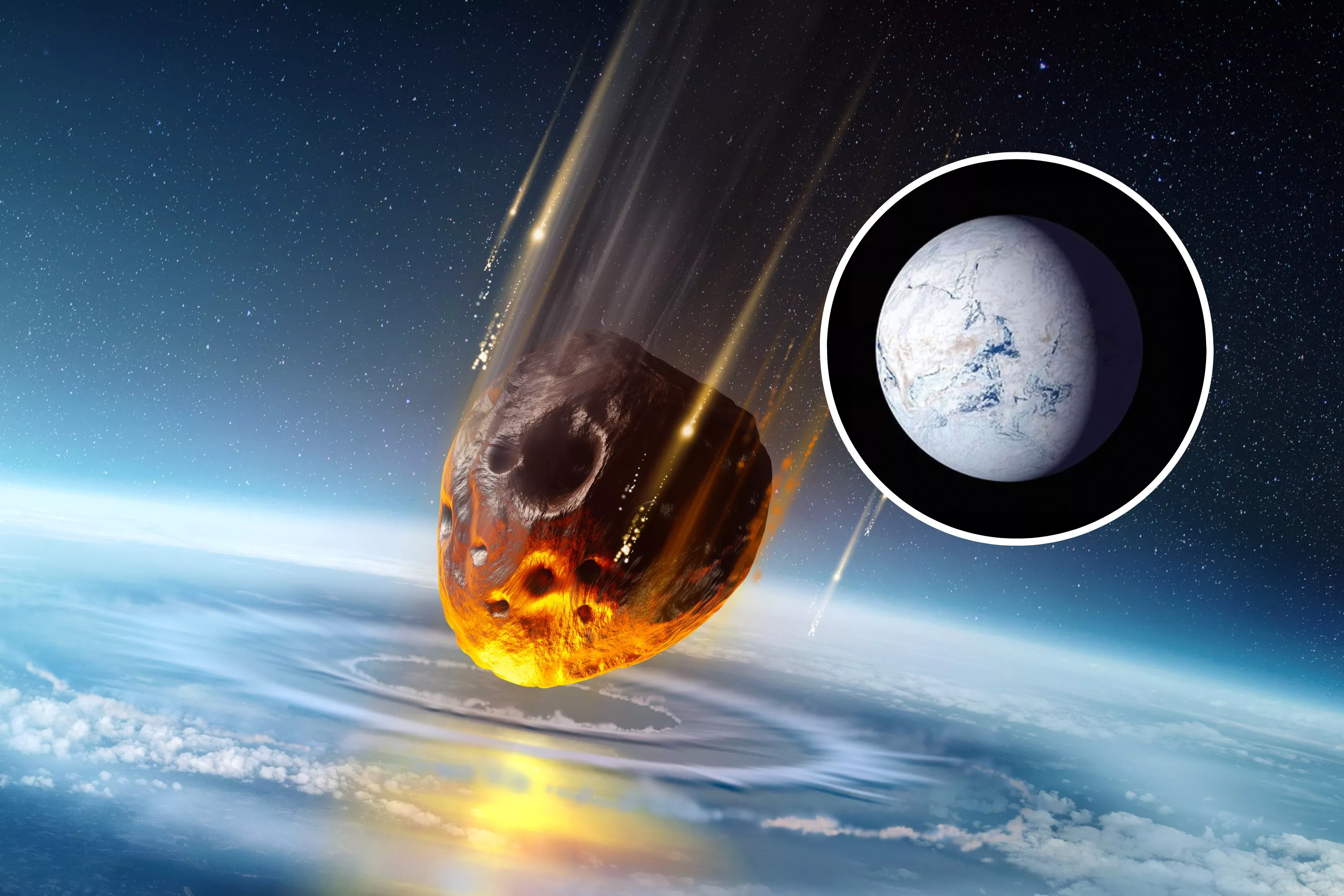 Asteroid Strikes May Have Frozen Past Earth Into 'Snowball,' Study Argues - Vimarsana News
