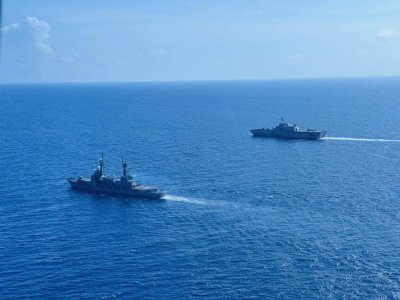 美国和菲律宾举行海上演习 