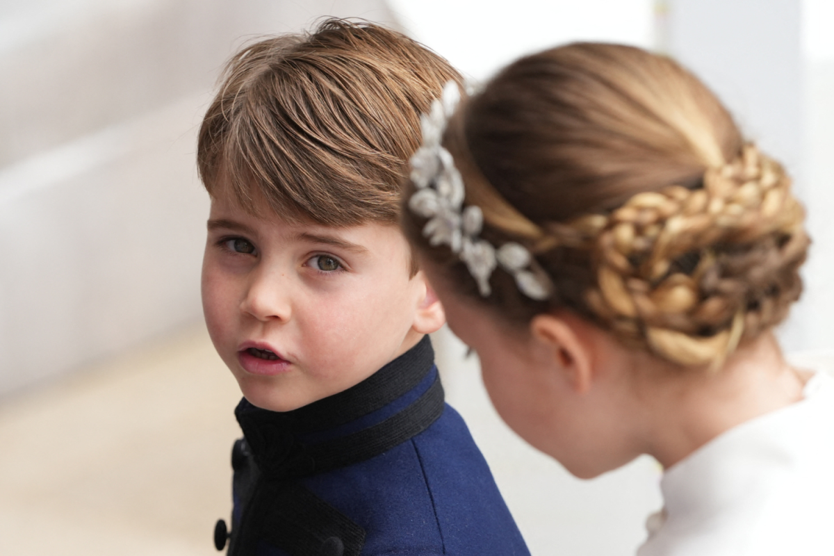 Prince Louis Attends Coronation of King Charles