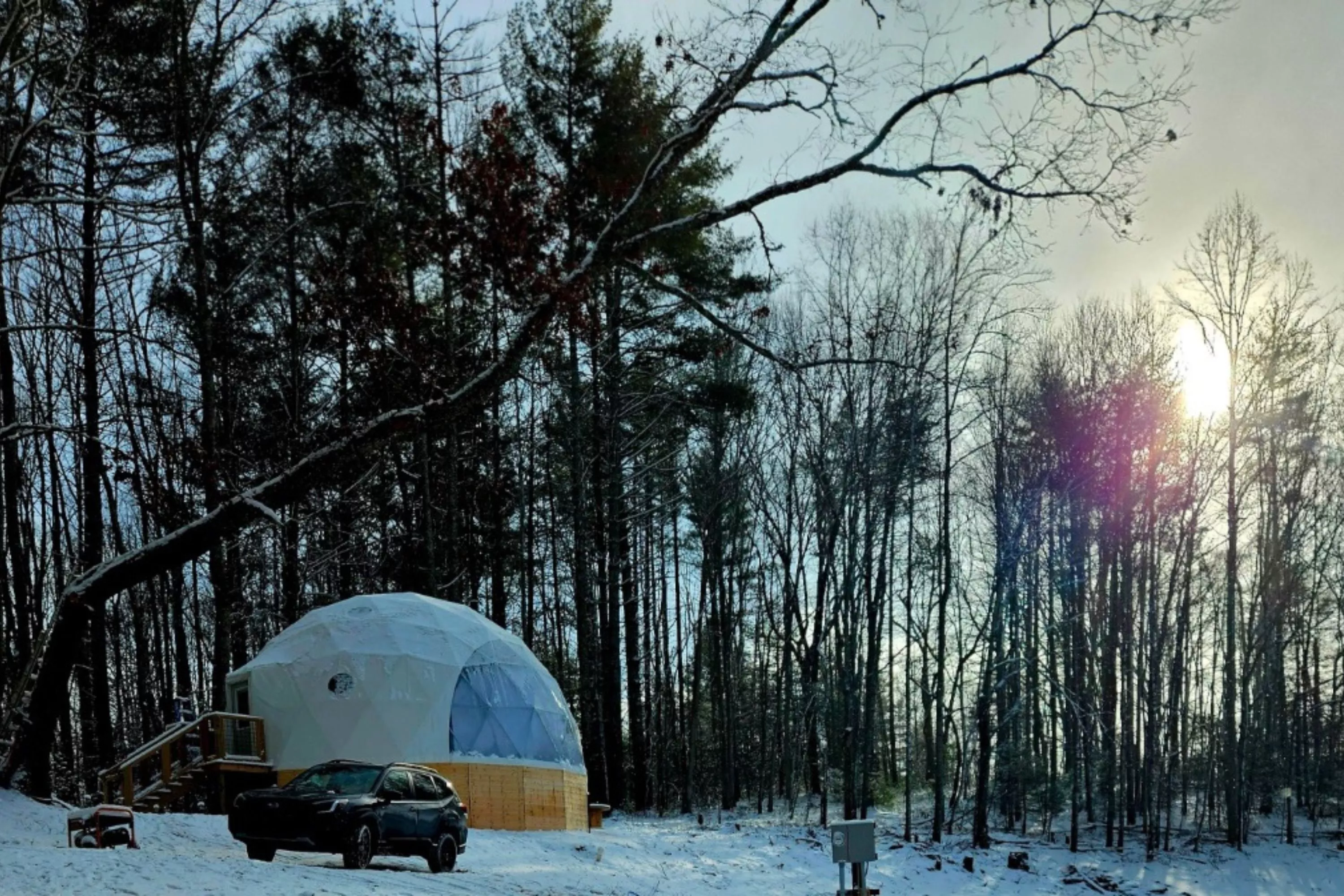Man Spends $100K Building Unusual 'Dome Home,' Says Worth It for One Reason - Vimarsana News