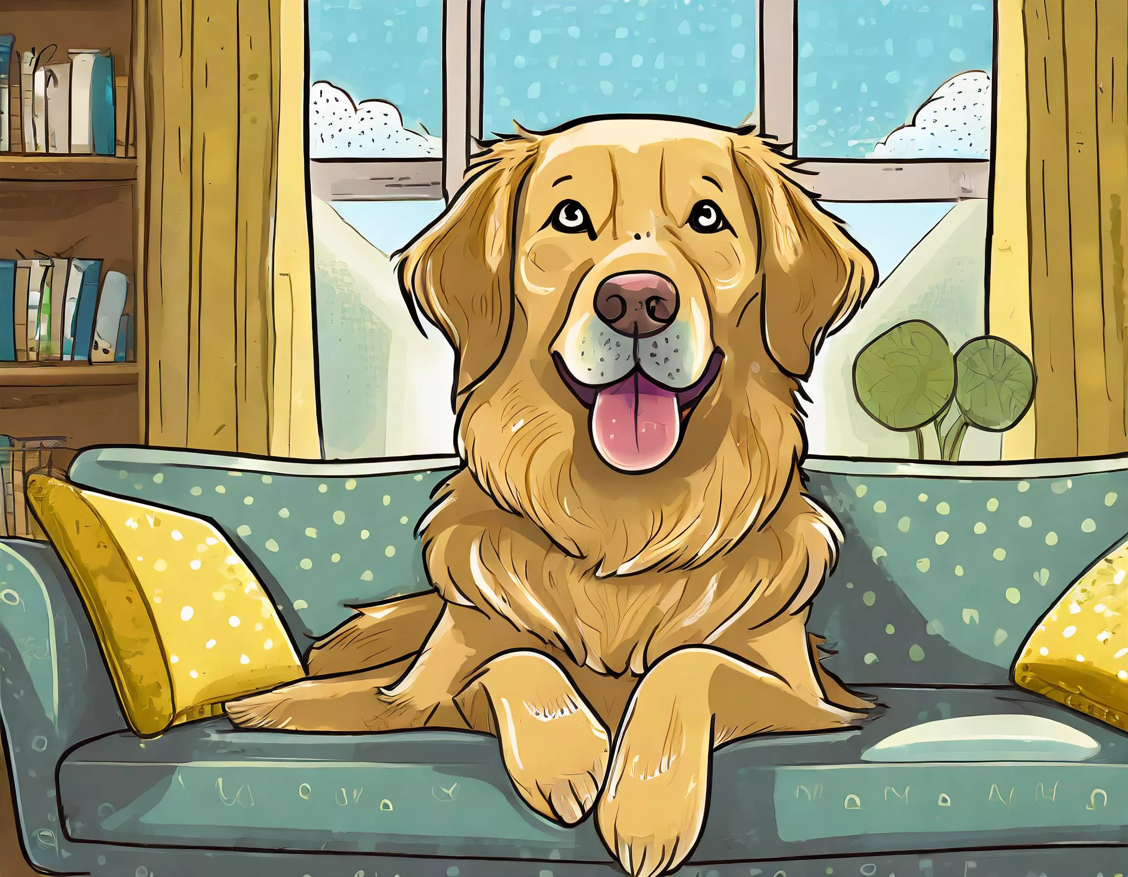 Golden Retriever Smirks After Causing Mayhem: 'Guilt, instantly' - Vimarsana News
