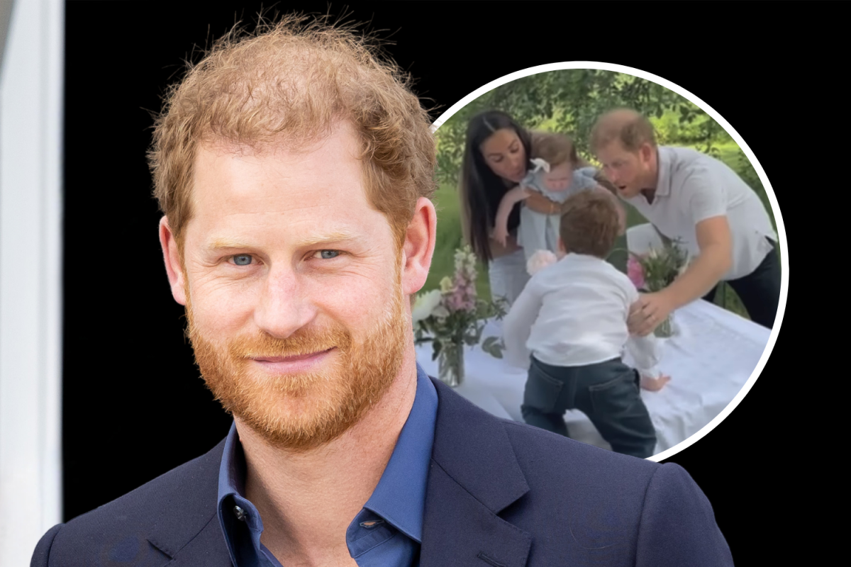 Prince Harry Gives Rare Update on Prince Archie and Princess Lilibet