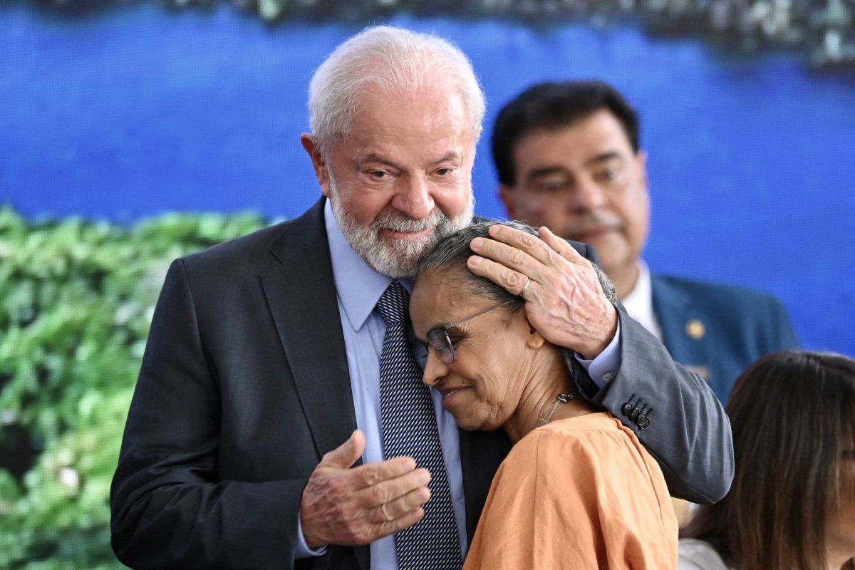 Presidente brasileiro Luiz Inácio Lula da Silva