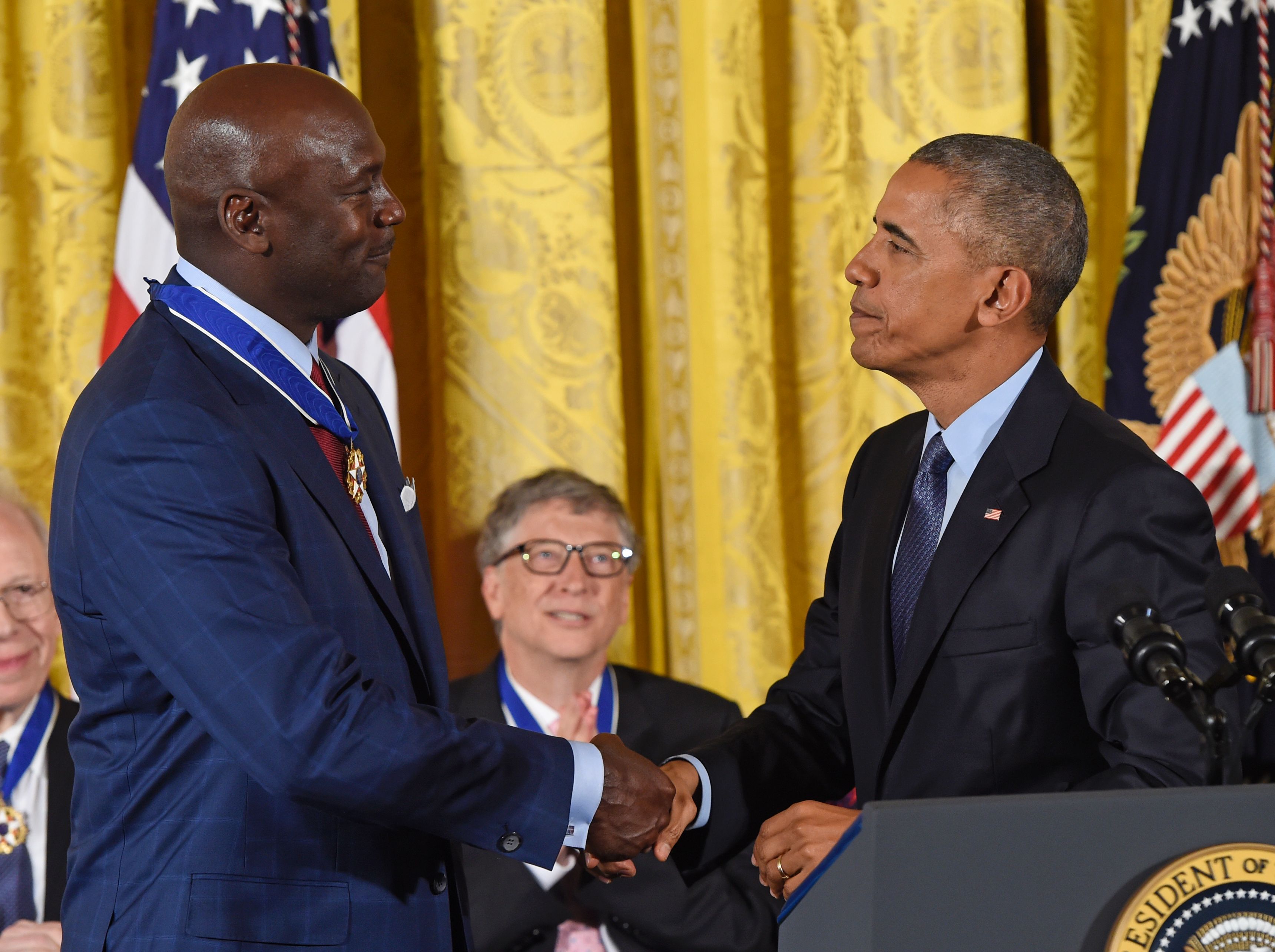 Michael Jordan Has Trash-Talk History With Obama and Clinton