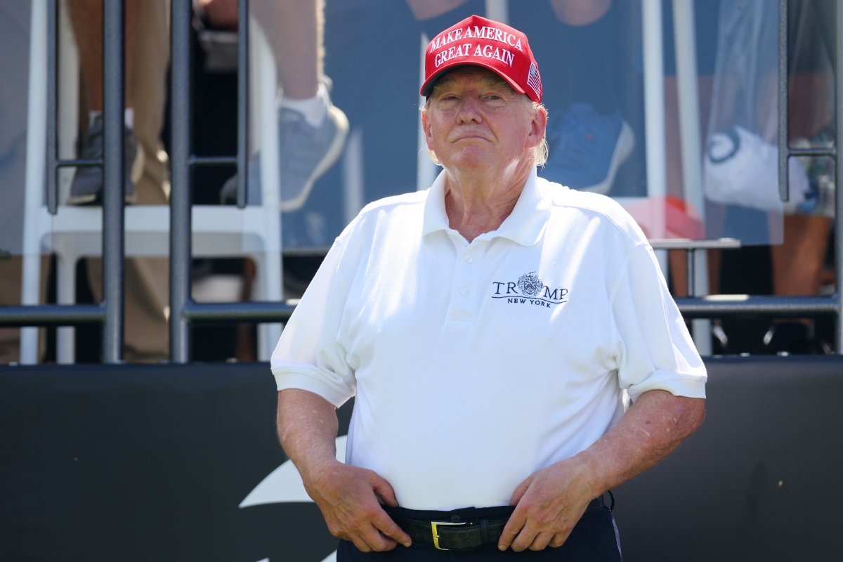 Donald Trump 'Girdle' Appears Visible in New Photos