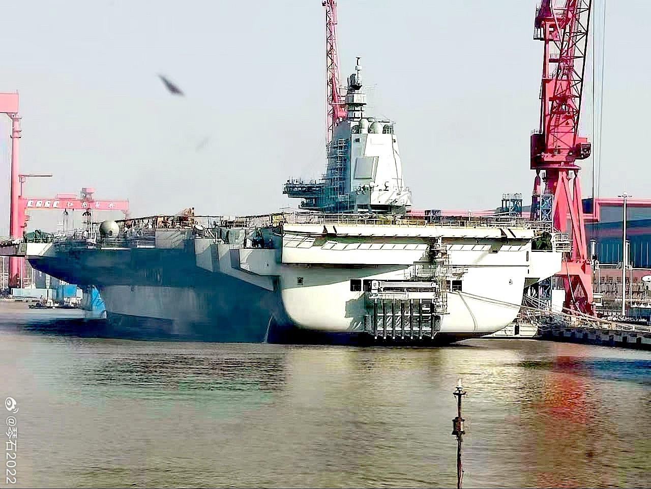 Photo Shows China Testing New Aircraft Carrier Fujian - Newsweek