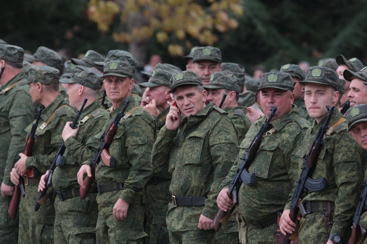 Crimea Russian reservists Ukraine war