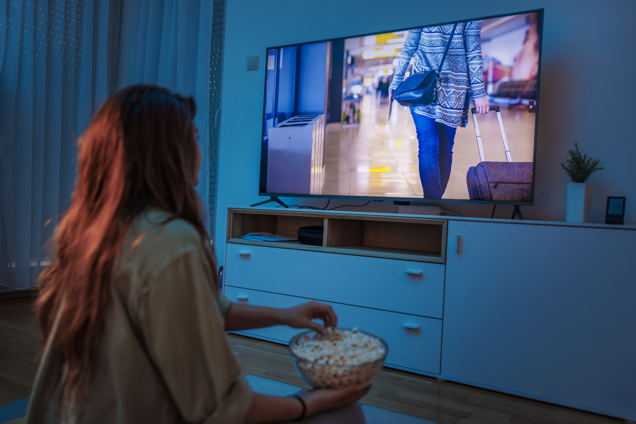 Гледането на твърде много телевизия може да причини проблем с уринирането през нощта