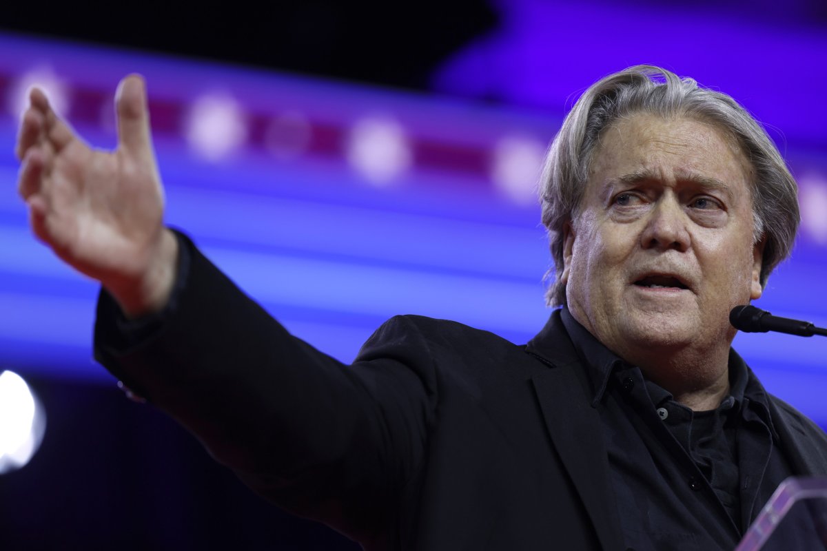 Steve Bannon speaks at CPAC's annual conference
