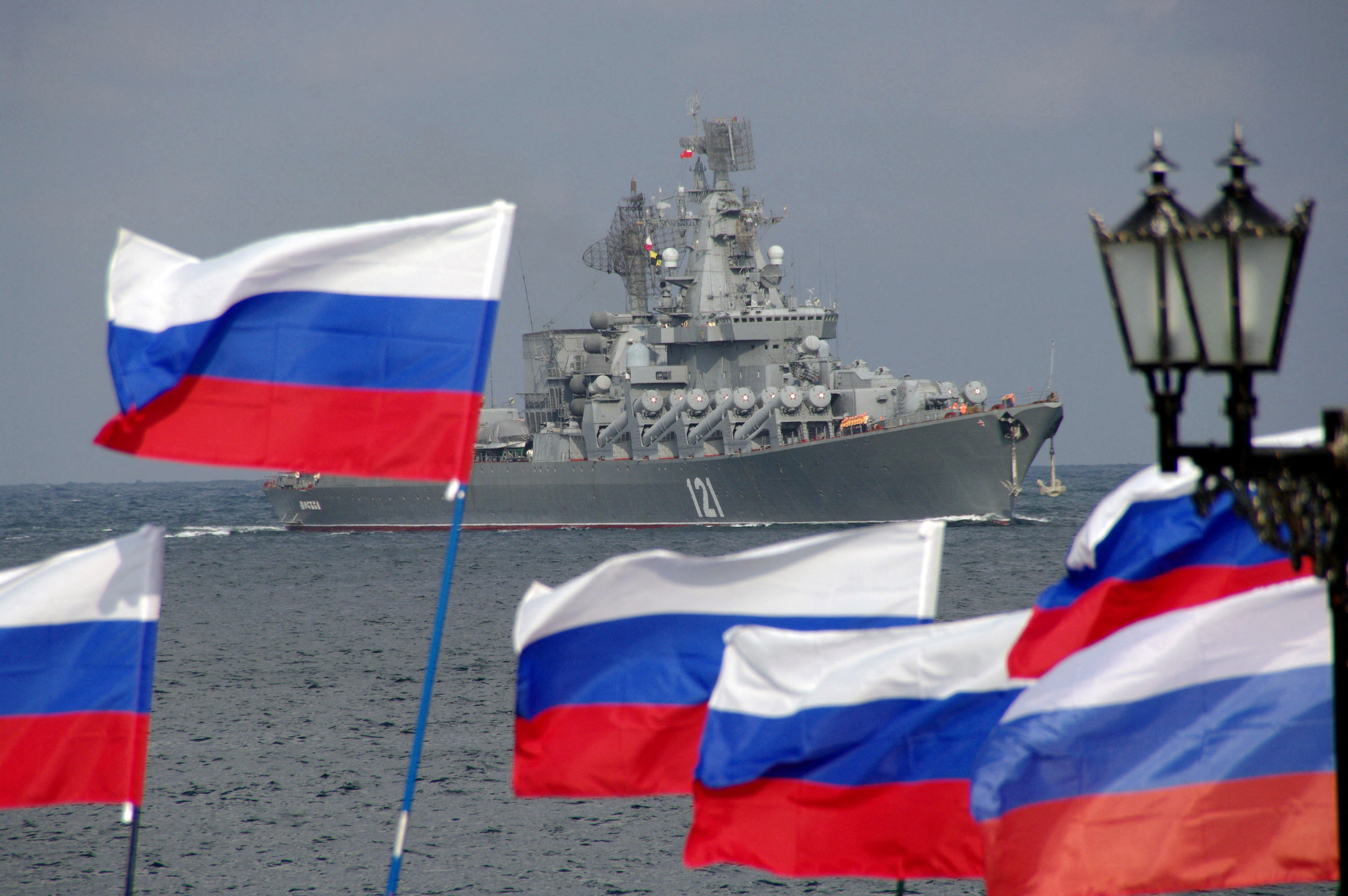 La flotte russe de la mer Noire moquée dans un dessin cinglant