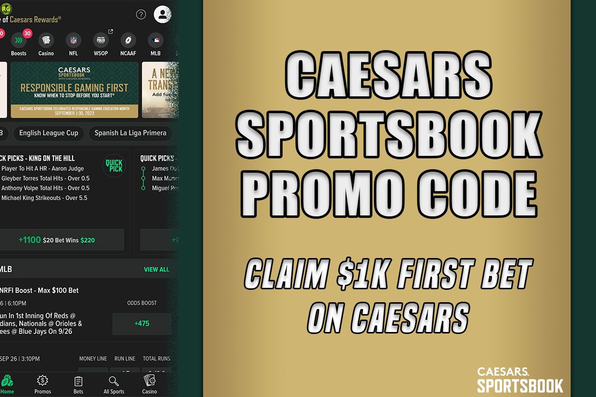 Caesars Sportsbook Promo Code NEWSWK1000 Triggers $1K NBA Saturday Bet