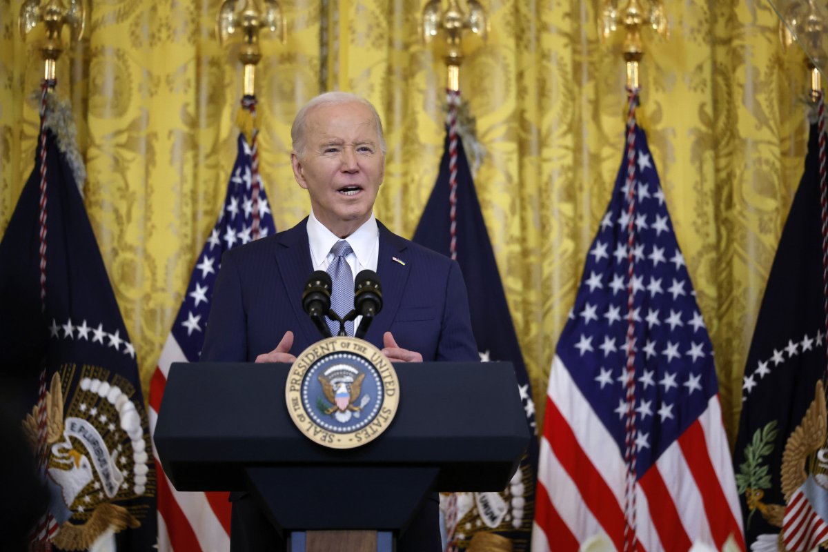 President Joe Biden speaks to governors 