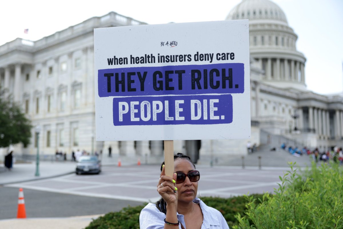 Medicare protest