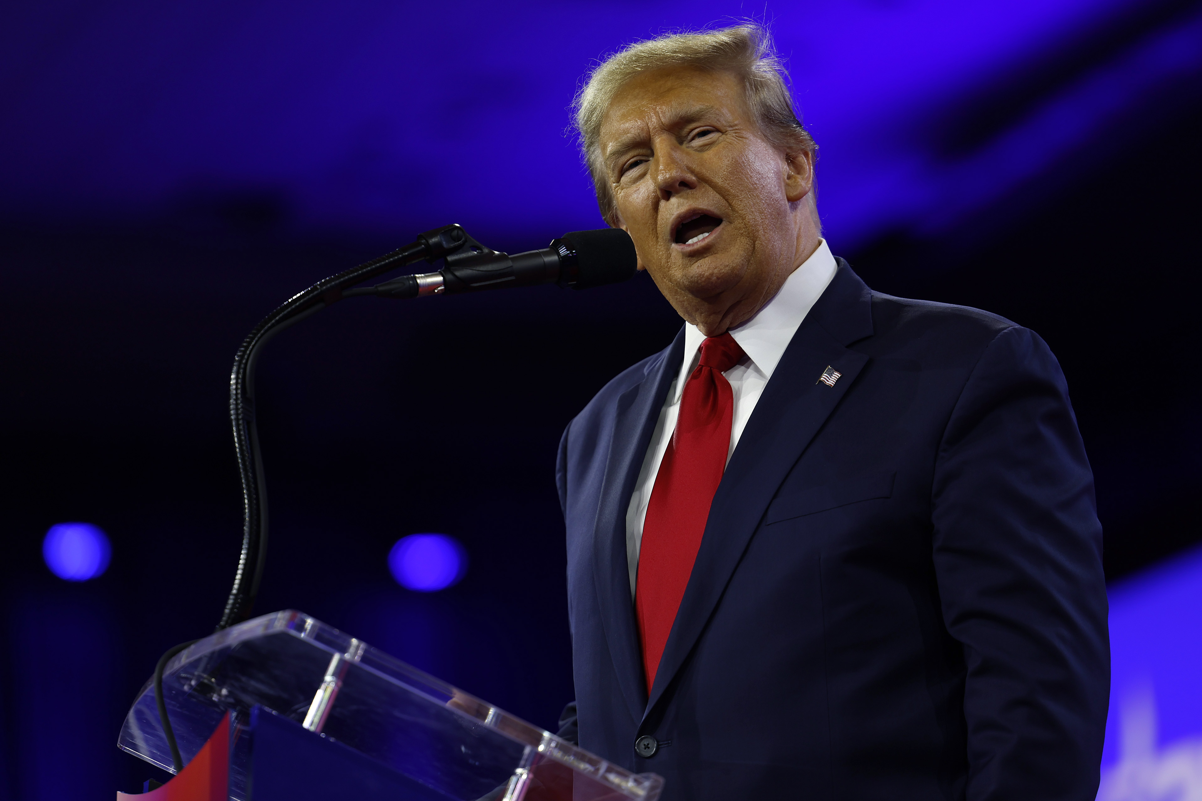 Donald Trump's Mocking Impression Of Joe Biden Sparks Laughter At CPAC ...