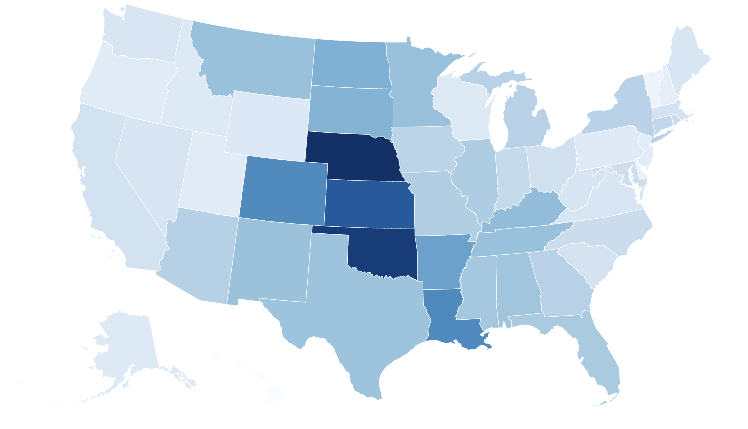 Map Reveals States With Highest Home Insurance Costs Newsweek