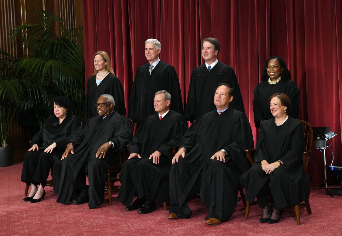Supreme Court Justices Laugh