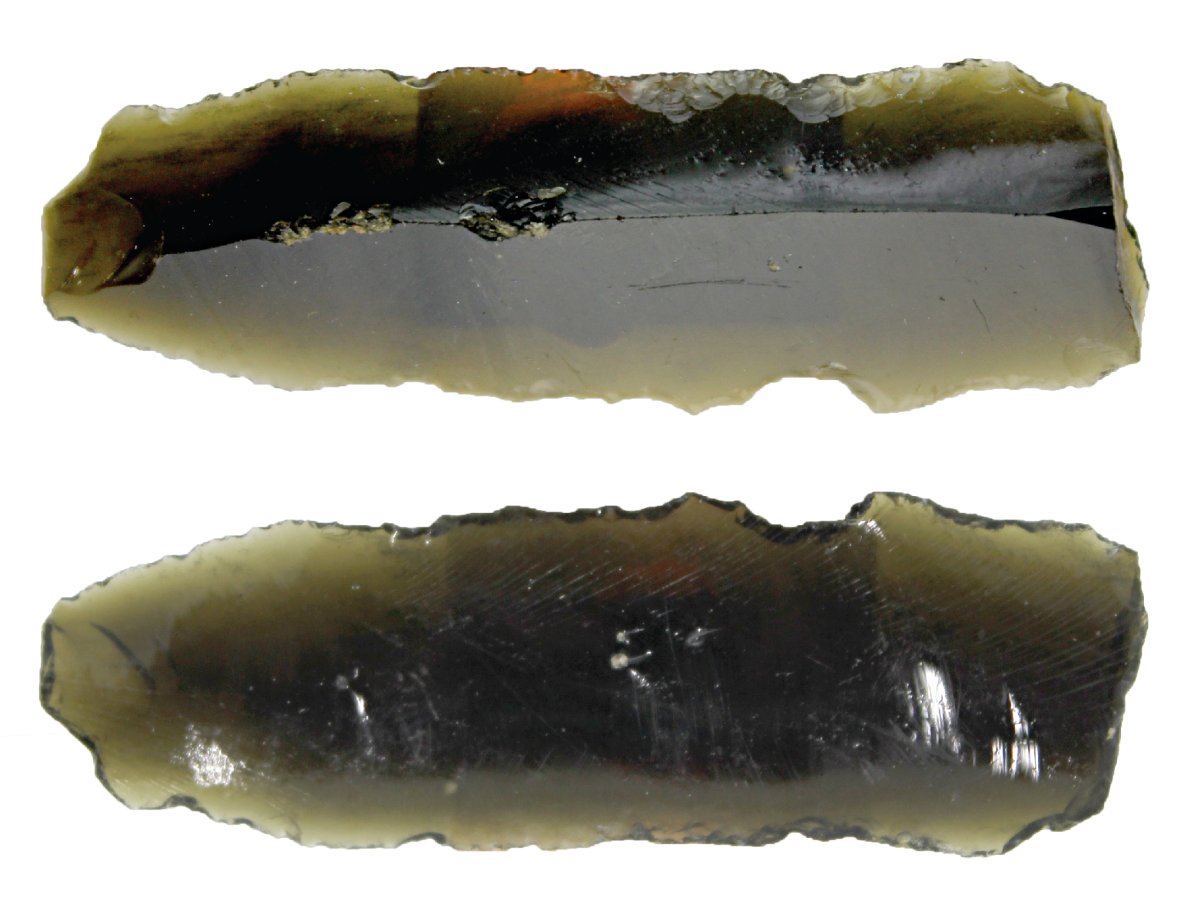 Obsidian blade found in Texas