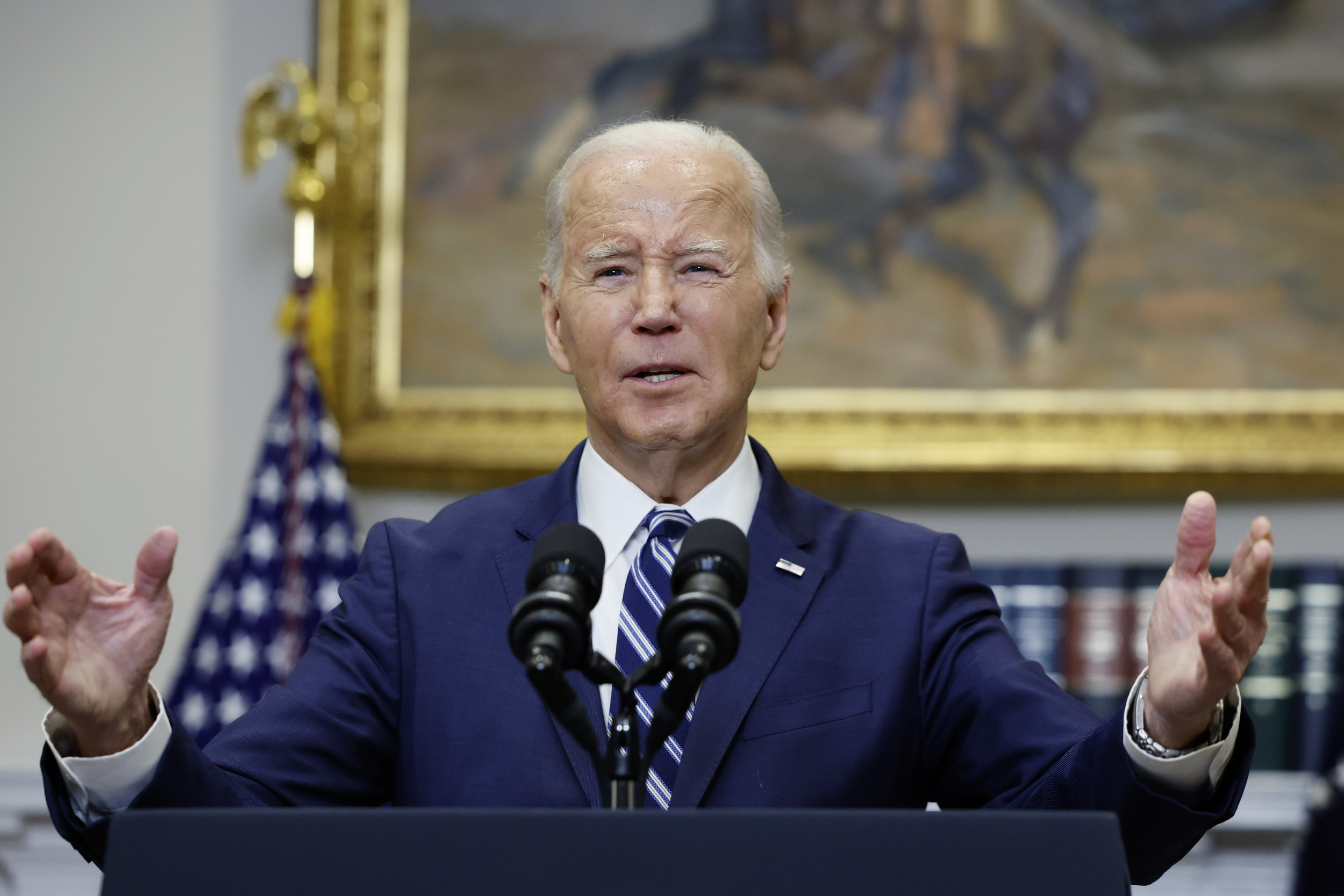 Biden Official Uncommitted Vote Protest 
