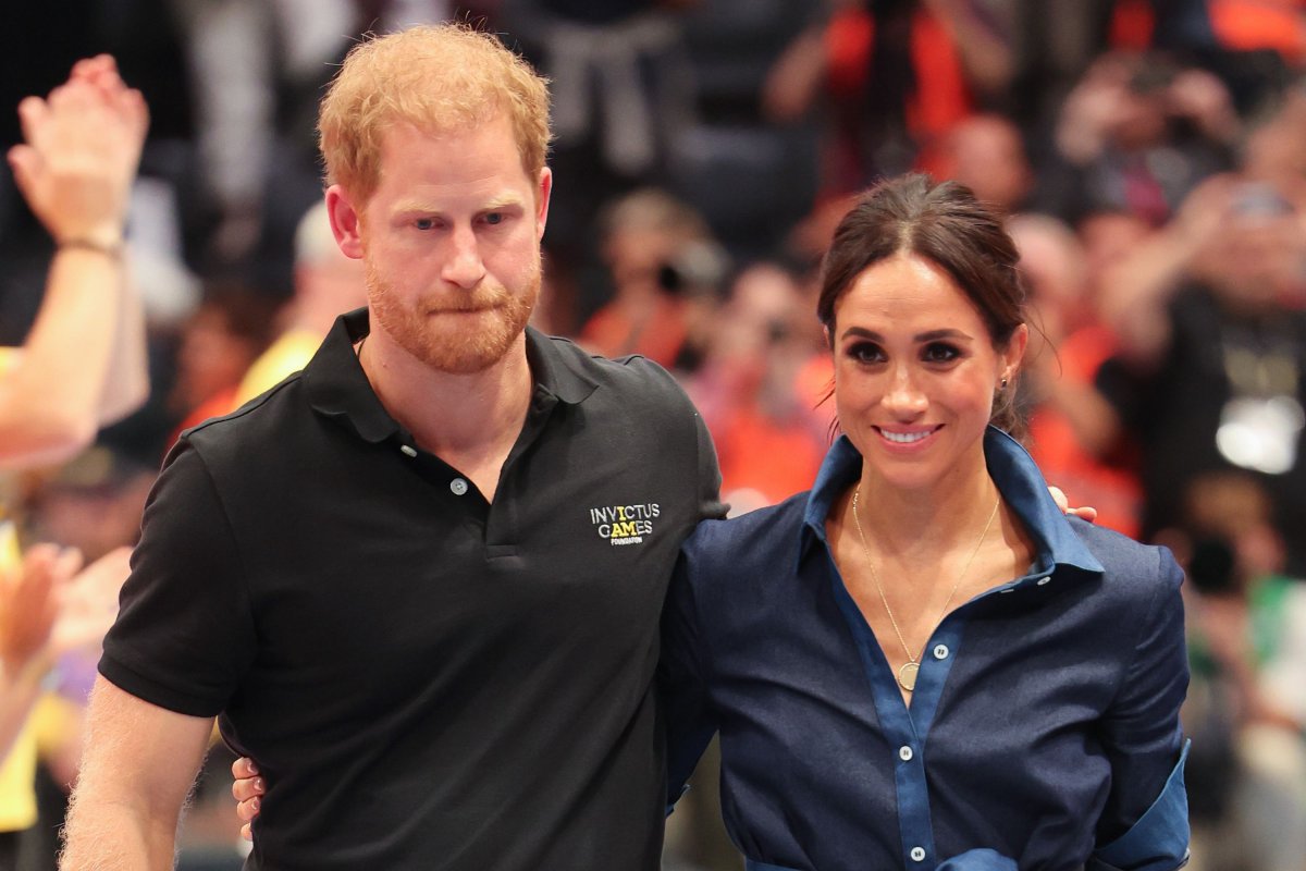 Prince Harry and Meghan at Invictus