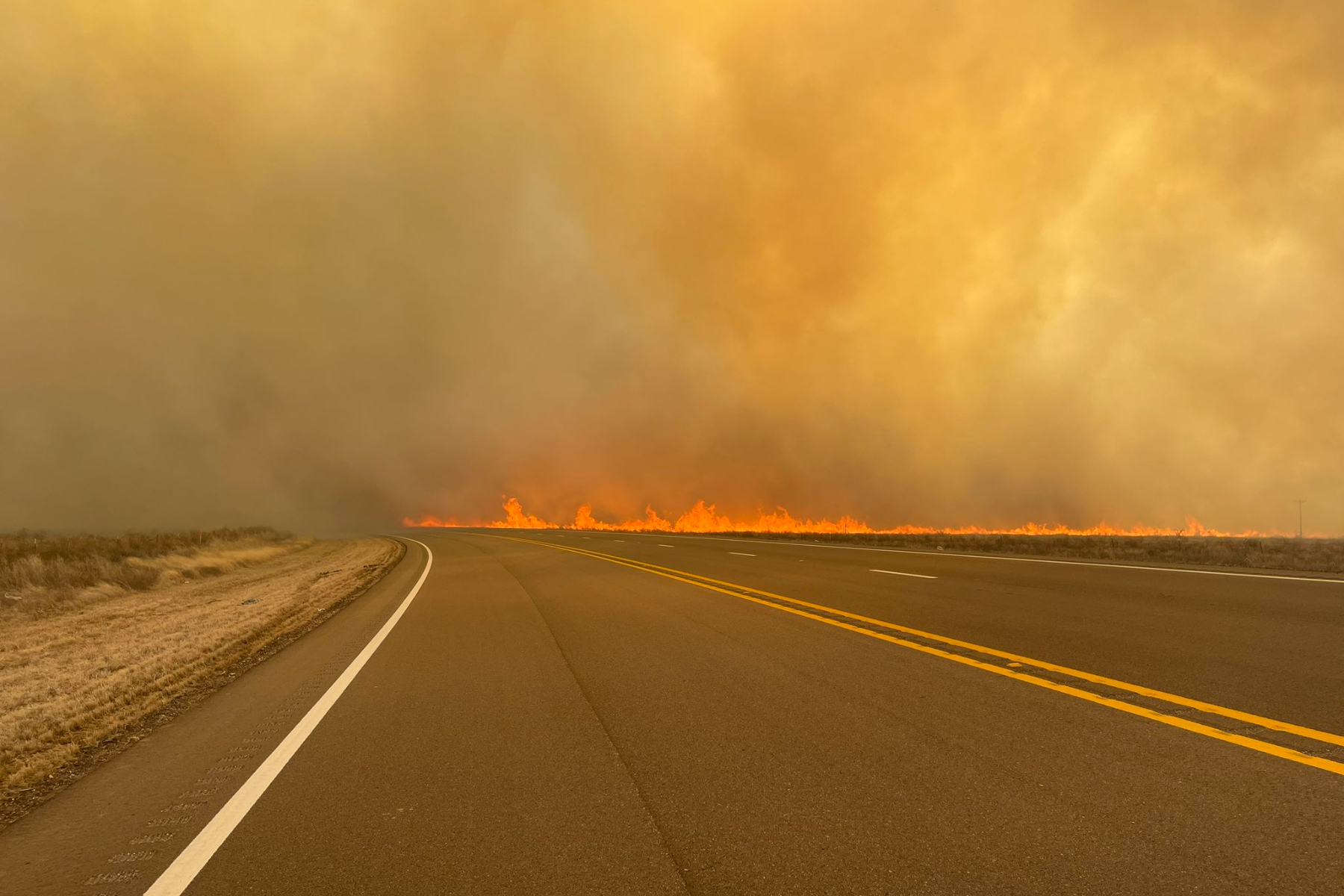 Texas Wildfire Burning Through 150 Football Fields a Minute