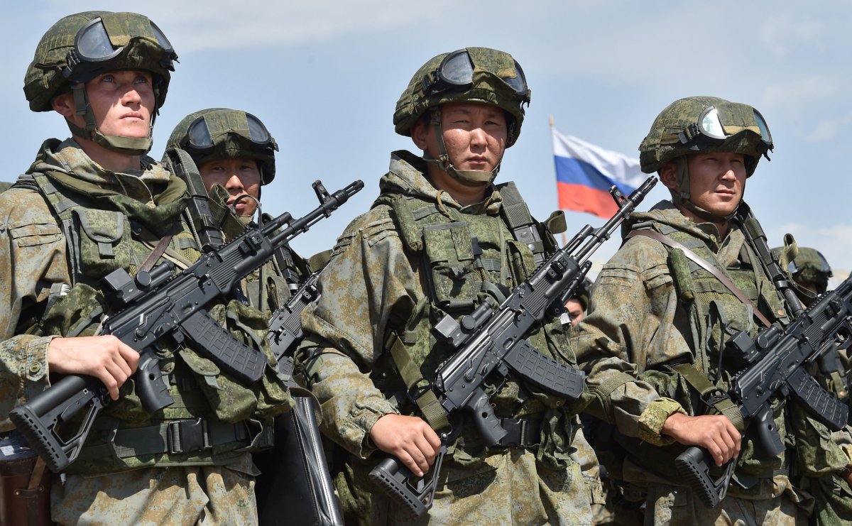 Russian troops take part in CSTO drills