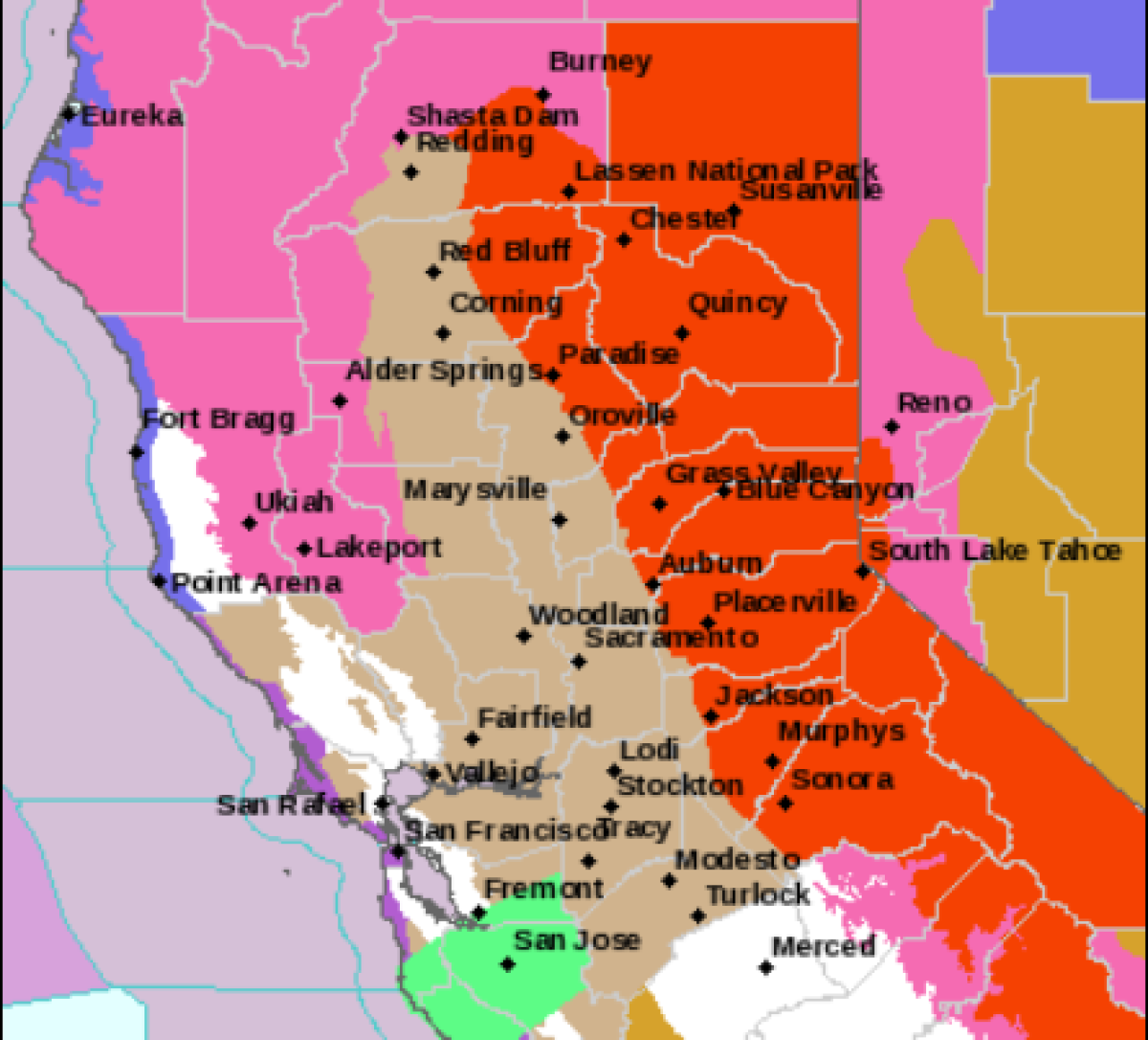 NWS map