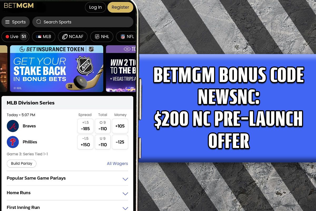 BetMGM NC Bonus Code NEWSNC: Pre-Register to Claim $200 Early Bonus BetMGM NC Bonus Code NEWSNC: Pre-Register to Claim $200 Early Bonus