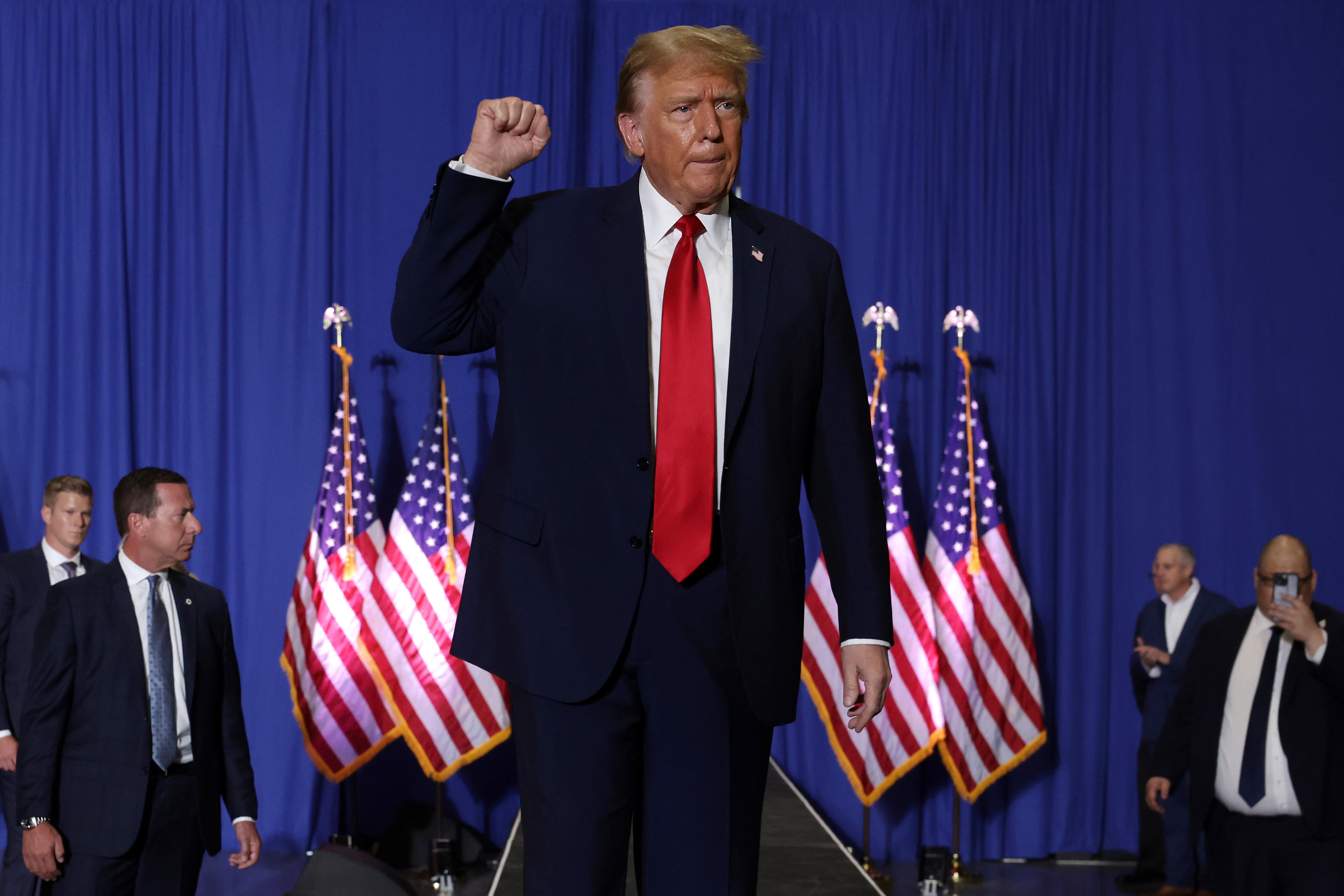 アイダホ州の共和党党員集会でドナルド・トランプ氏がニッキー・ヘイリー氏を破る