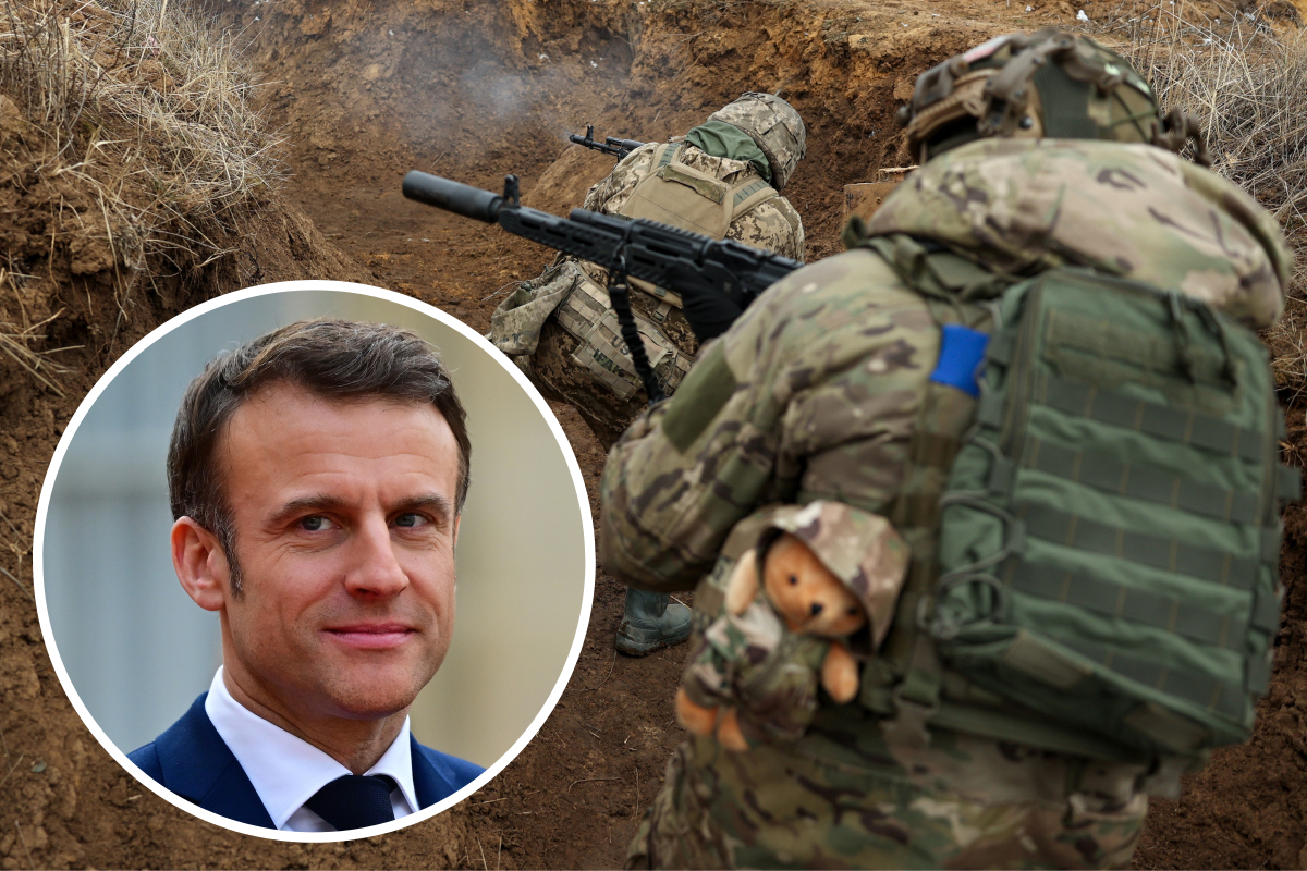 Emmanuel Macron Troops to Ukraine 