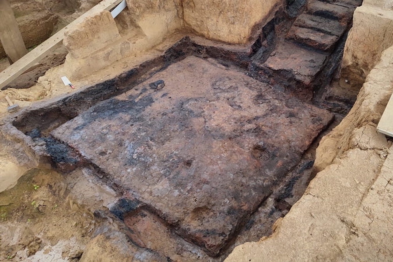 ‘Extraordinary’ Picket Construction Discovered From Roman Home Destroyed by Hearth