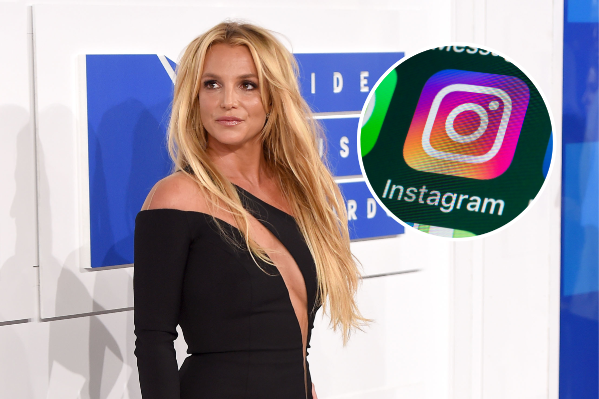 Britney Spears Video Music Awards Instagram App