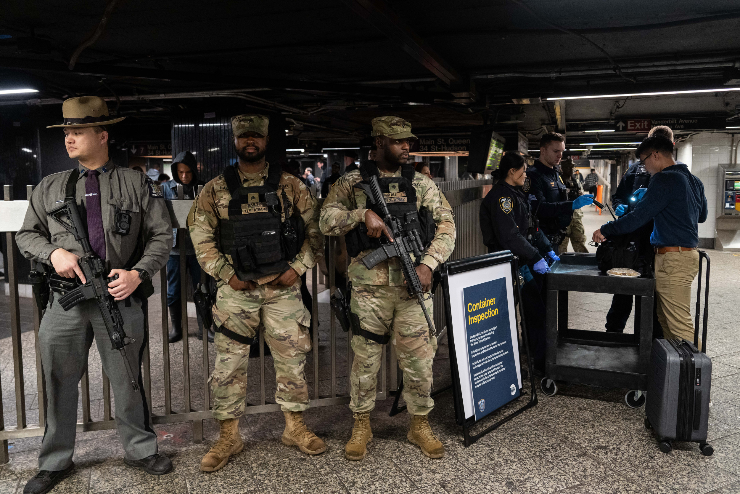 National Guard Deployed To New York Subways Raises Questions National Guard Deployed To New York Subways Raises Questions
