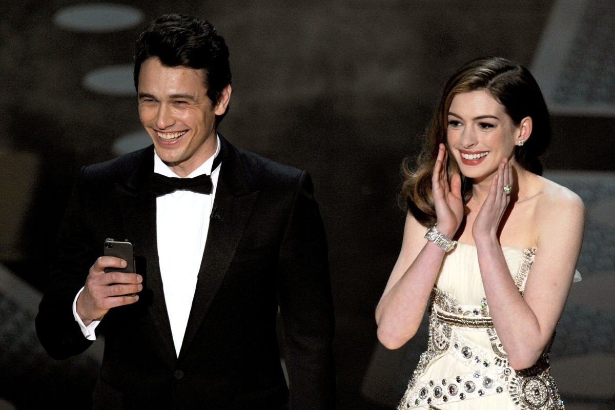 James Franco and Anne Hathaway, Oscars, 2011