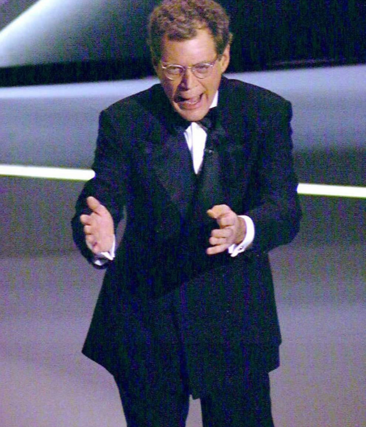 David Letterman hosting the 1995 Oscars 