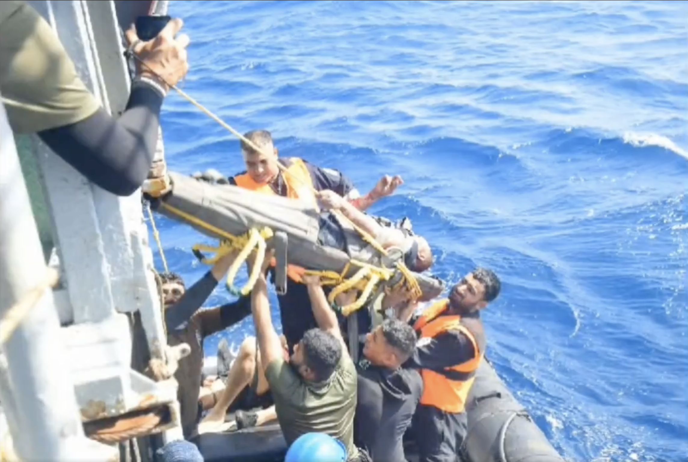 Indian Navy Rescues Ship Crew After Houthi Attack in Red Sea