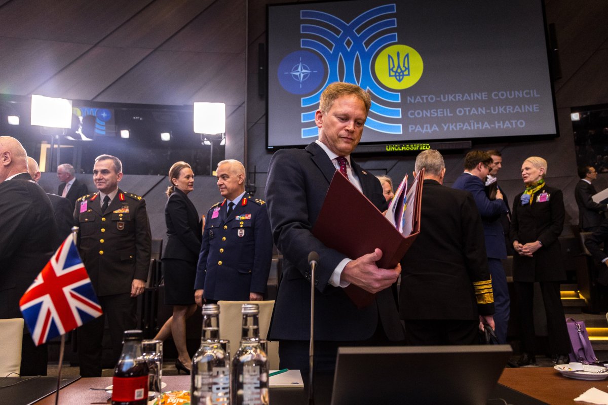 British Defense Secretary Grant Shapps Russia-Ukraine War