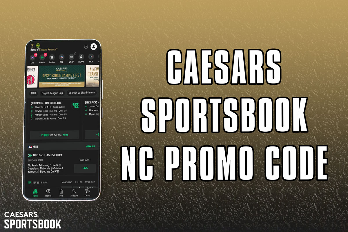 Caesars Sportsbook NC Promo Code NEWSWKDBL Unlocks 7 100% Profit Boosts