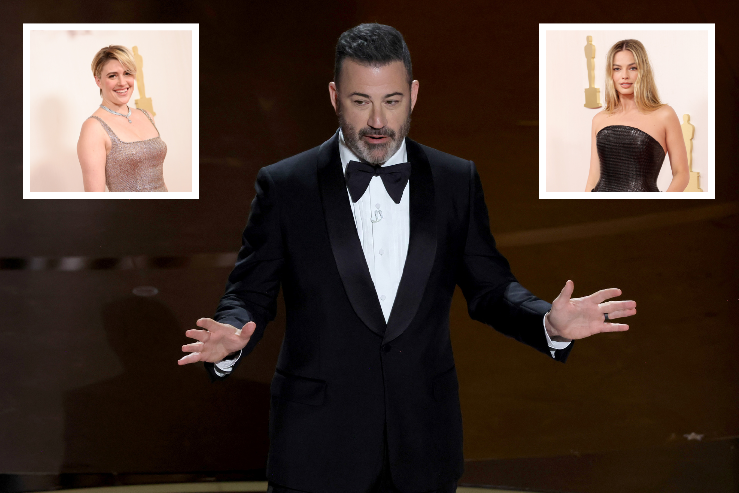 Jimmy Kimmel Roasts Academy Over Margot Robbie, Greta Gerwig Snubs