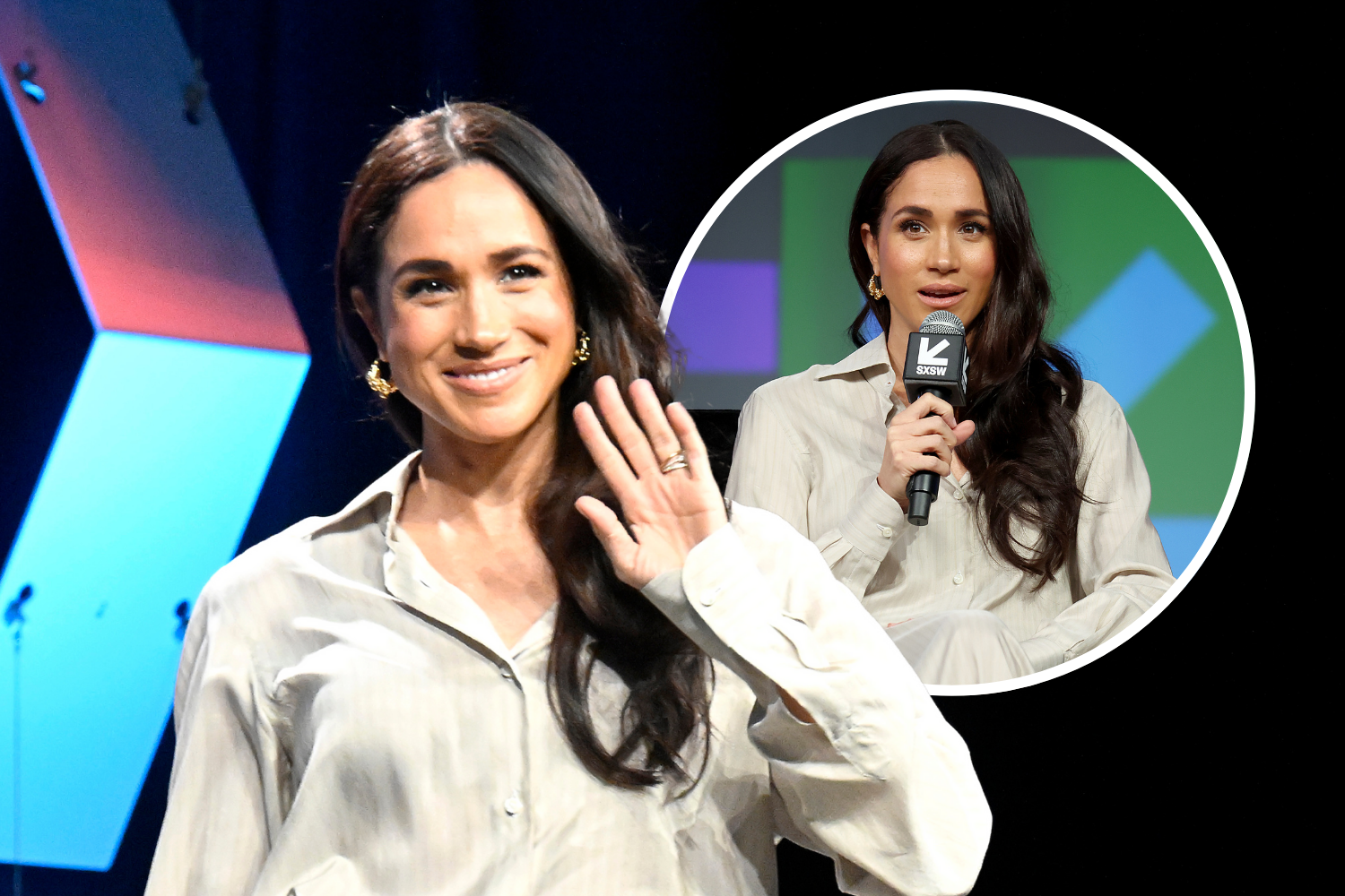 Meghan Markle Showcased Relaxed Hollywood Style for Industry Appearance