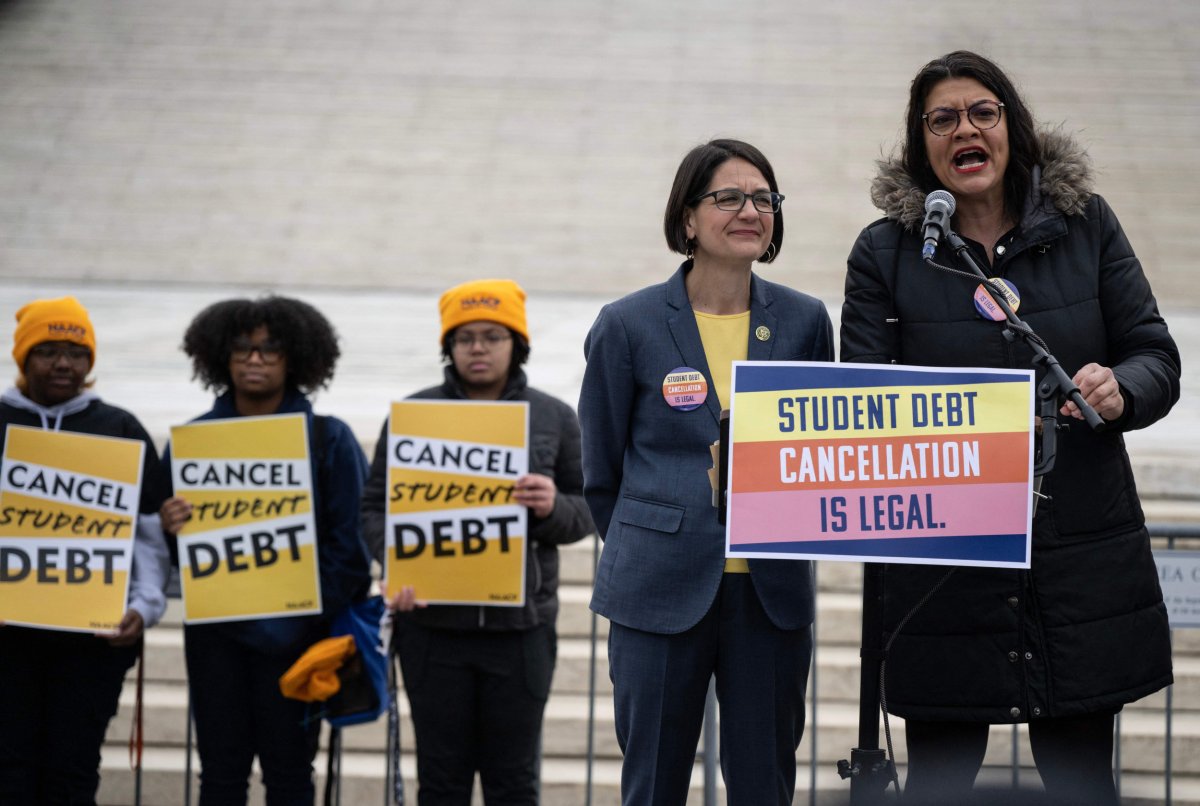 Student debt protests