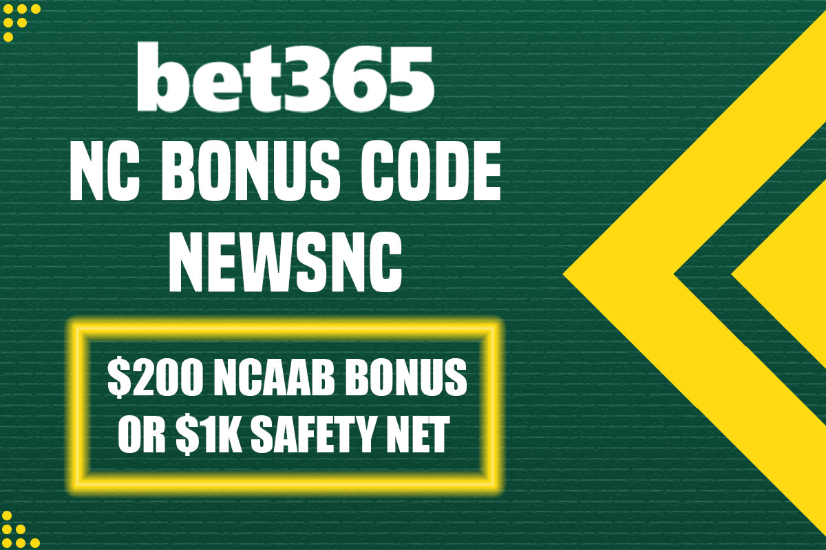 Bet365 NC Bonus Code NEWSNC Activates $200 NCAAB Bonus or $1K Safety Net