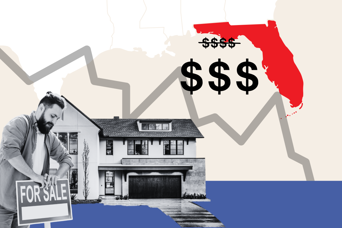 Florida House Prices Fall Homeowners Try Selling 