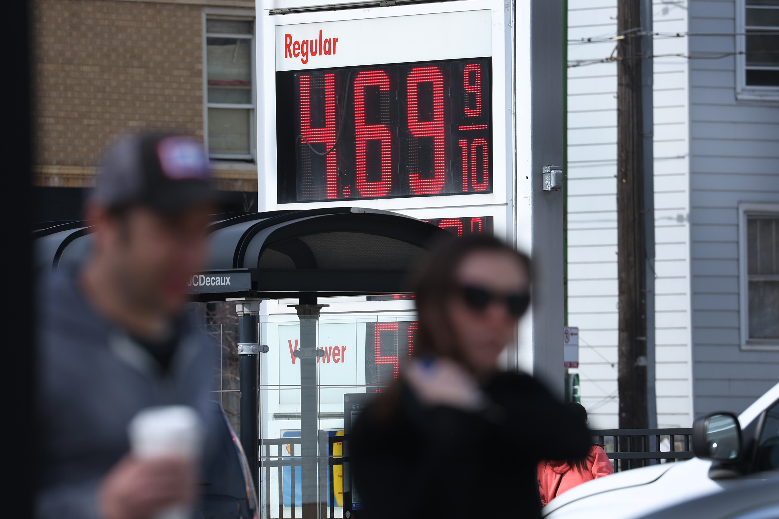 Map Shows States Where Gas Prices Are Higher Than a Year Ago