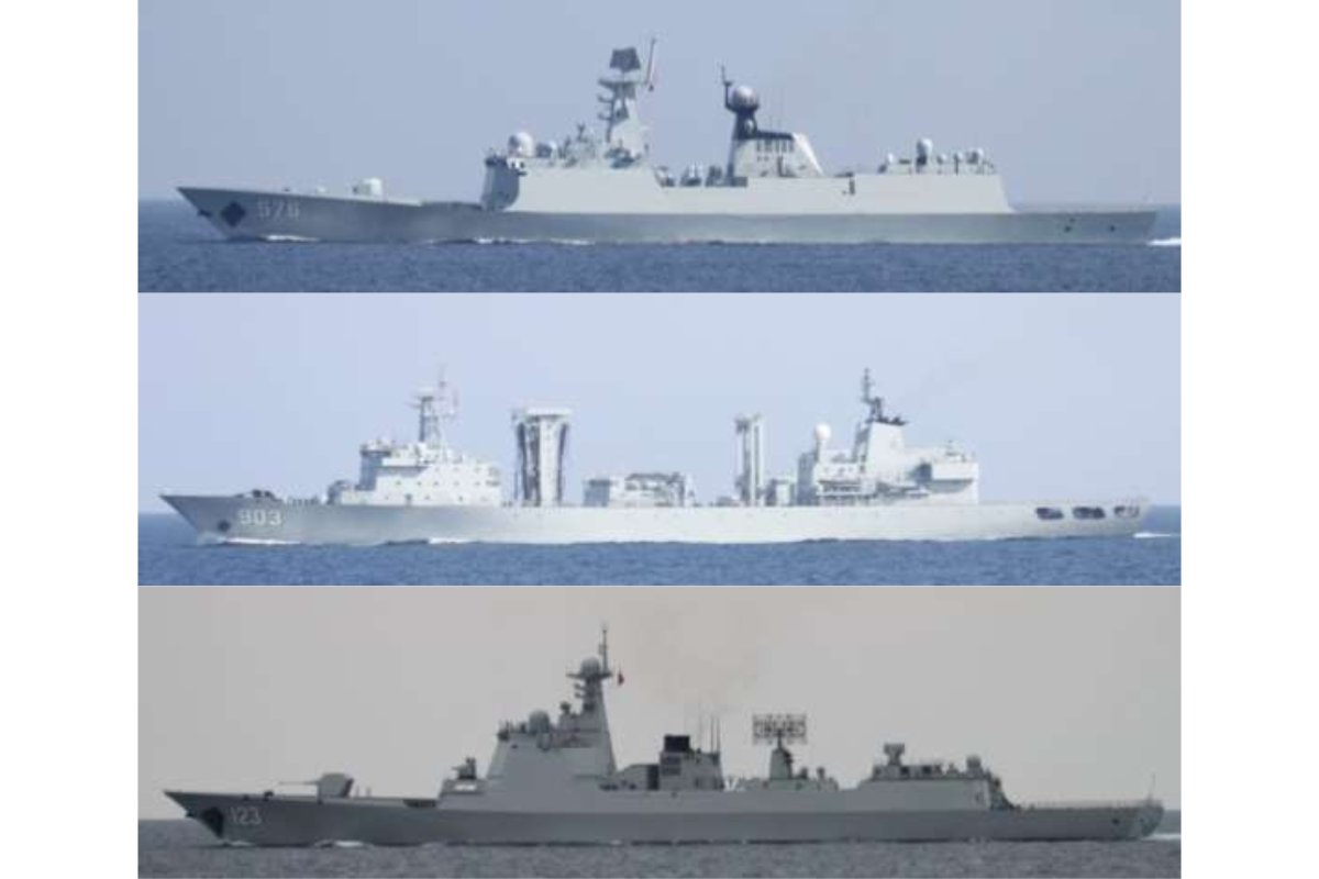 Japan Tracks Chinese Navy Warships