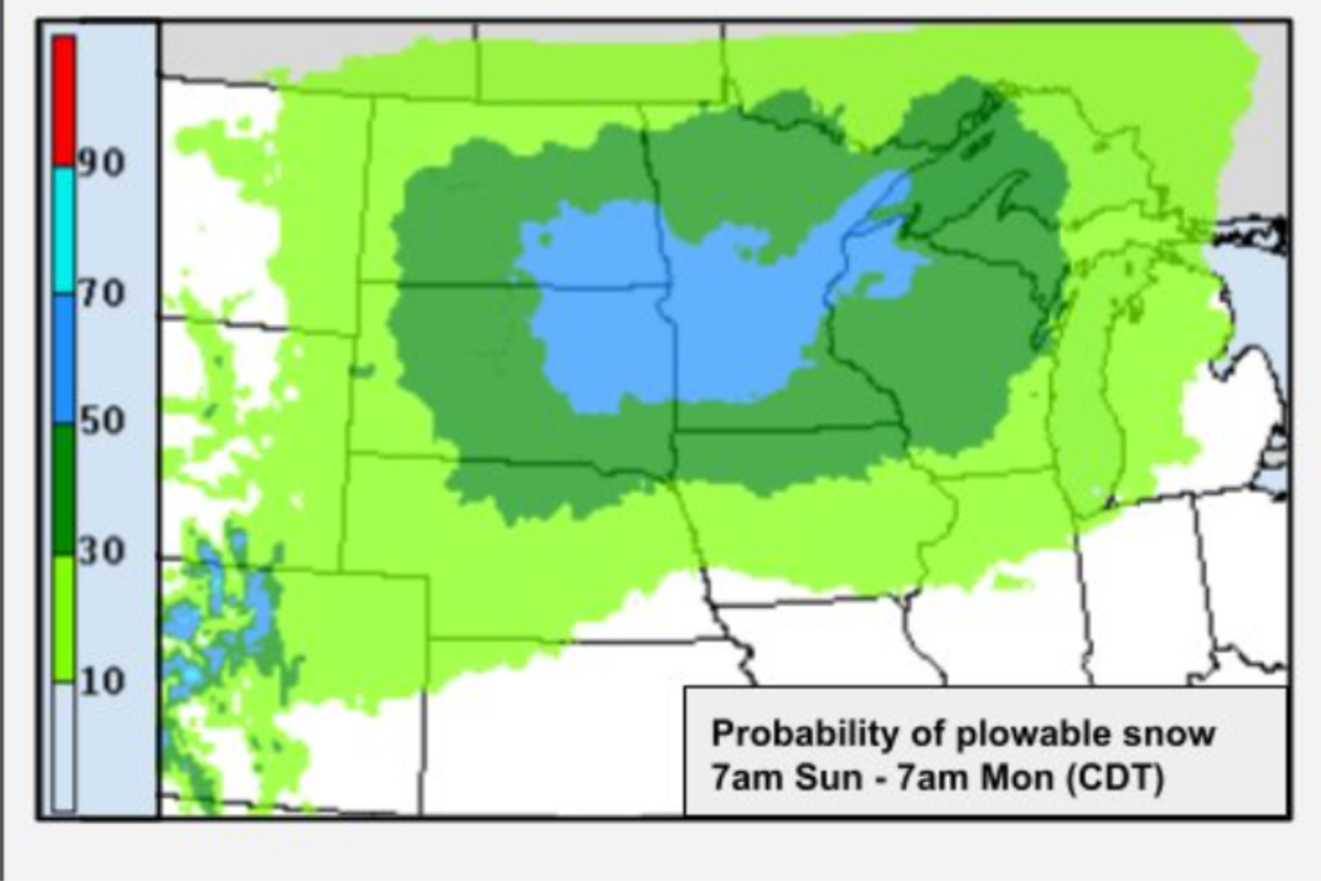 Map Shows States Expecting 'Significant' Winter Storm