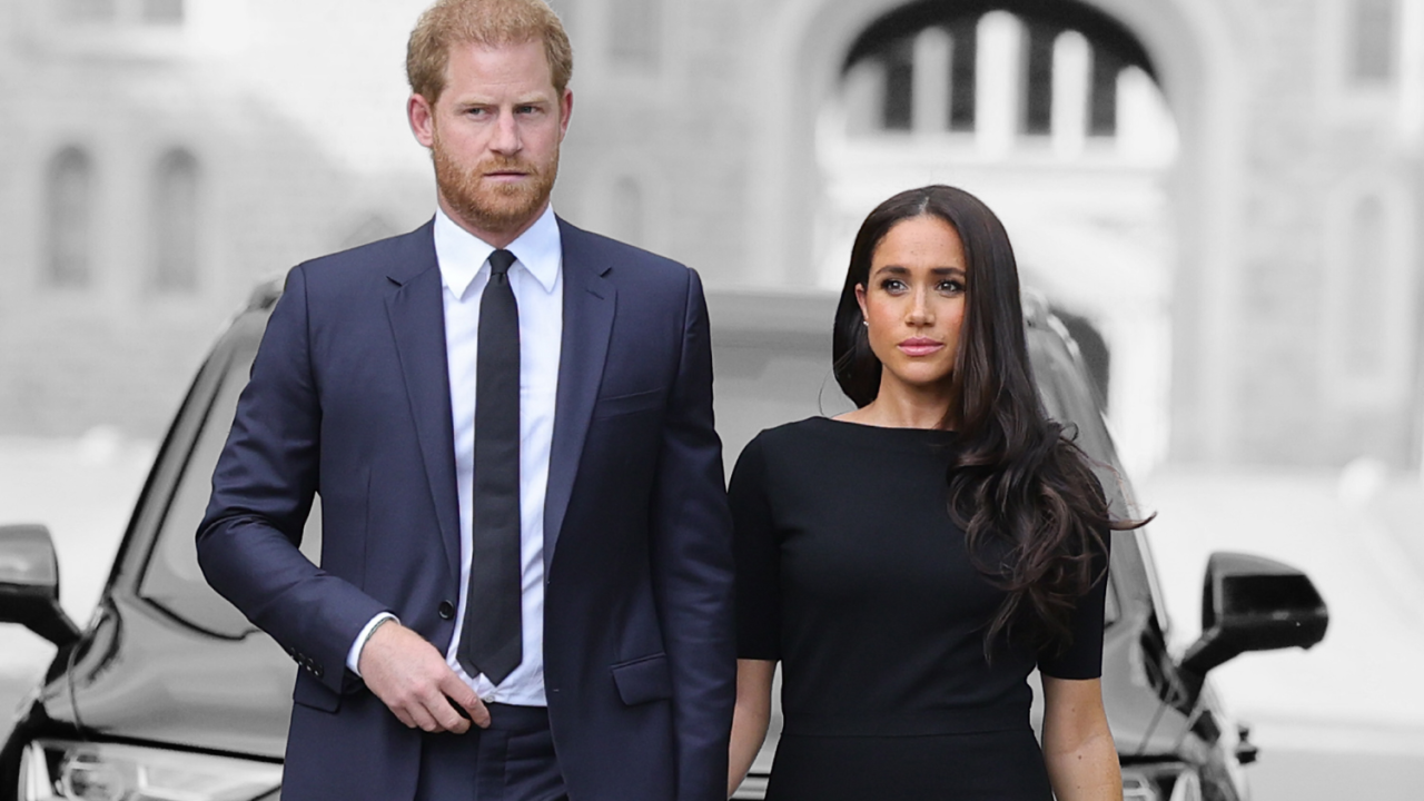 Prince Harry's 'Protective' Gesture Over Meghan Markle Caught on Camera