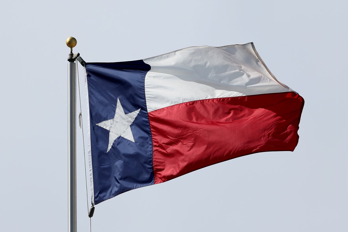 Stock photo of Texas flag 