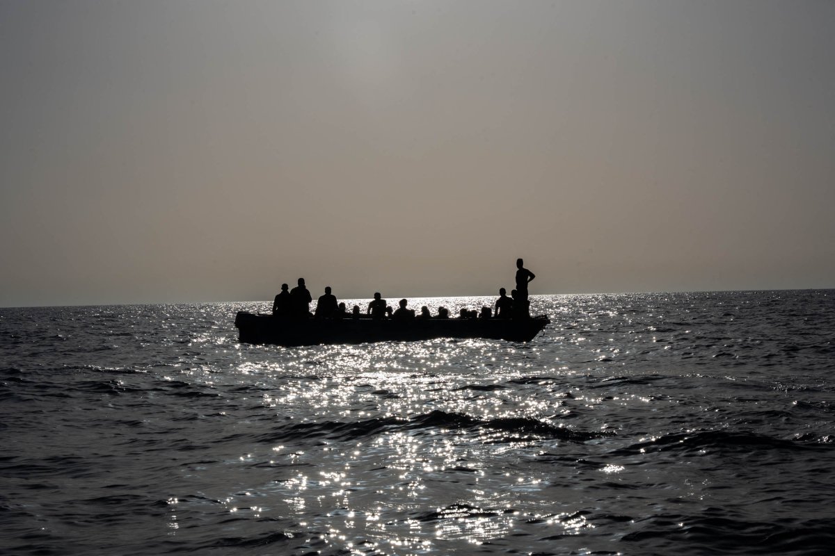 266 migrants crossing the Mediterranean Sea