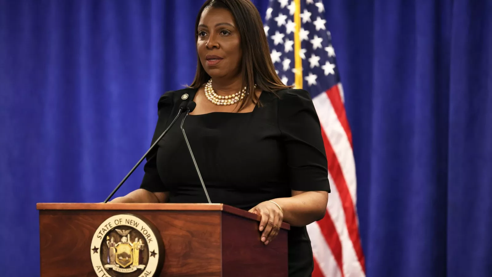 Letitia James fires back after Donald Trump's bond reduction